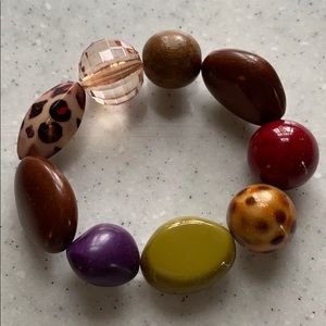 Large bead bracelet
